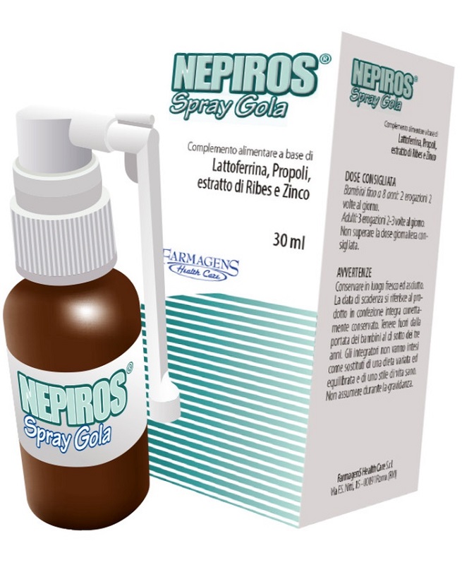 NEPIROS SPRAY GOLA 30 ML NUOVA FORMULA - farmaidea24.com