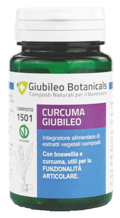 GIUBILEO BOTANICALS CURCUMA 50 CAPSULE - farmaidea24.com