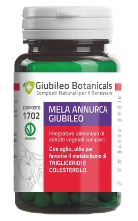 GIUBILEO BOTANICALS MELA ANNURCA 50 CAPSULE - farmaidea24.com