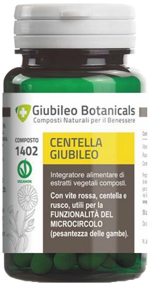 GIUBILEO BOTANICALS CENTELLA 50 CAPSULE - farmaidea24.com