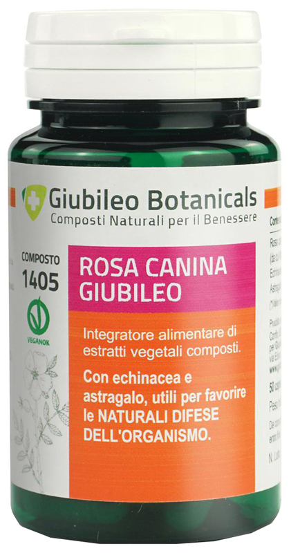 GIUBILEO BOTANICALS ROSA CANINA 50 CAPSULE - farmaidea24.com