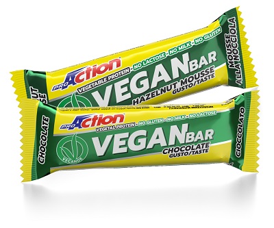 PROACTION VEGAN BAR CIOCCOLATO 40 G - farmaidea24.com