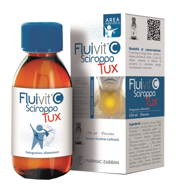 FLUIVIT C SCIROPPO TUX FLACONE 150 ML - farmaidea24.com