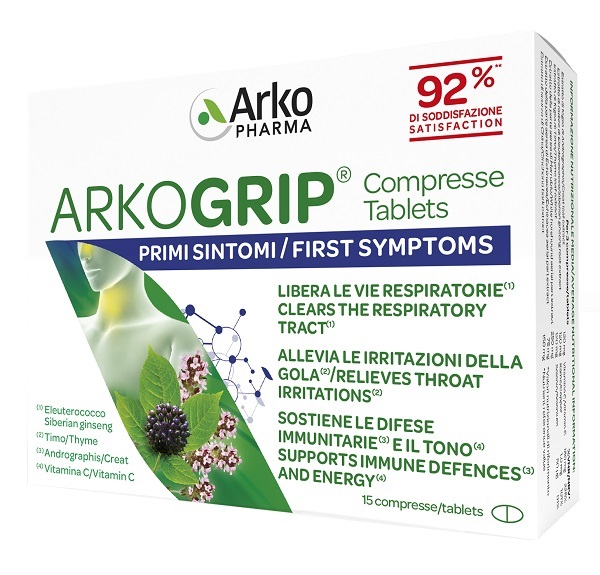 ARKOGRIP 15 COMPRESSE - farmaidea24.com