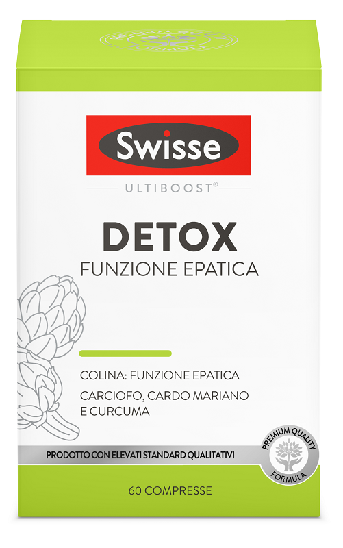 SWISSE DETOX FUNZIONE EPATICA 60 COMPRESSE DA 1085 MG - farmaidea24.com