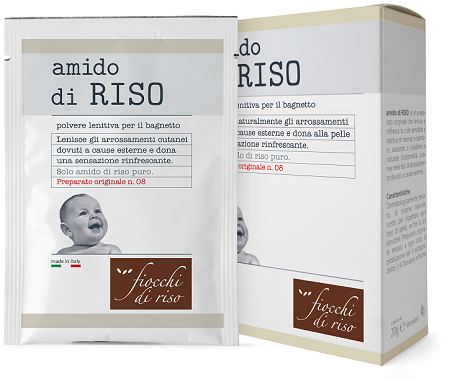 FIOCCHI DI RISO AMIDO DI RISO POLVERE LENITIVO 100 G - farmaidea24.com