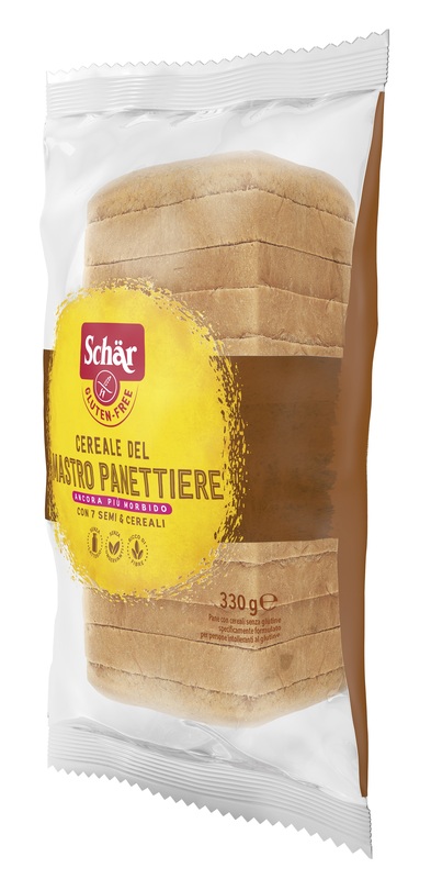 SCHAR CEREALE DEL MASTRO PANETTIERE PANE CON CEREALI SENZA LATTOSIO 330 G - farmaidea24.com