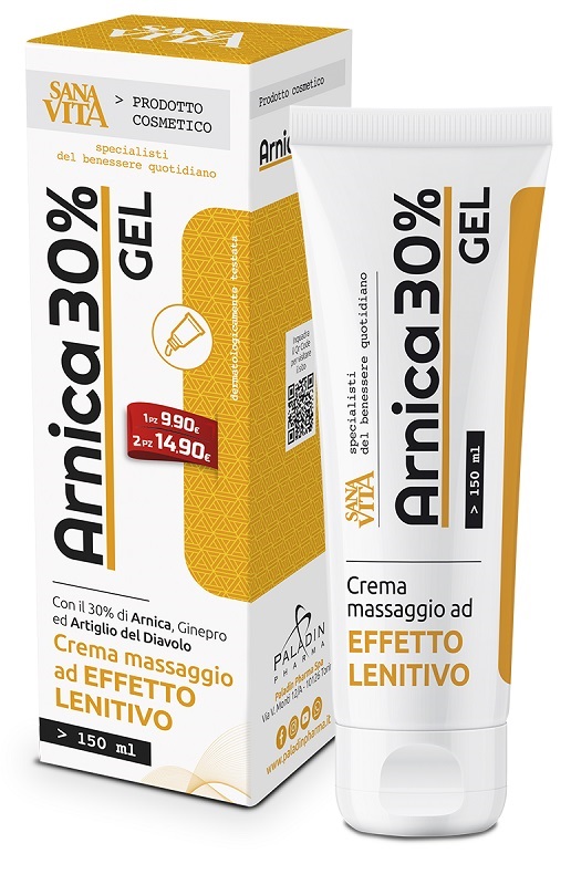 SANAVITA ARNICA 30% GEL 150 ML - farmaidea24.com