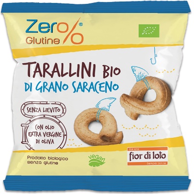 ZER% GLUTINE TARALLINI DI GRANO SARACENO 30 G - farmaidea24.com