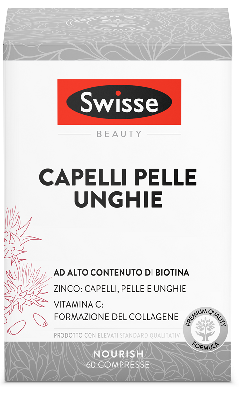 SWISSE CAPELLI PELLE UNGHIE 60 COMPRESSE - farmaidea24.com