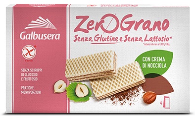 ZEROGRANO WAFER NOCCIOLA 180 G - farmaidea24.com
