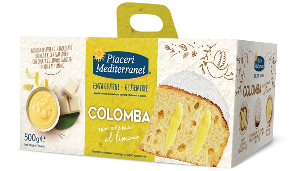 PIACERI MEDITERRANEI COLOMBA CREMA LIMONE 500 G - farmaidea24.com