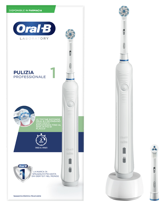ORALB PRO1 LABORATORY SPAZZOLINO ELETTRICO - farmaidea24.com