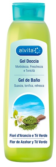 ALVITA GEL DOCCIA FIORI ARANCIO/TE' VERDE 300 ML - farmaidea24.com