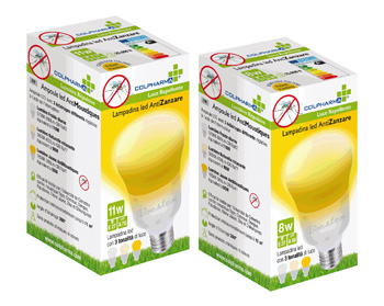 COLPHARMA LAMPADINA LED ANTIZANZARA 11 WATT - farmaidea24.com