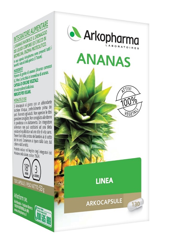 ARKO CAPSULE ANANAS 130 CAPSULE - farmaidea24.com