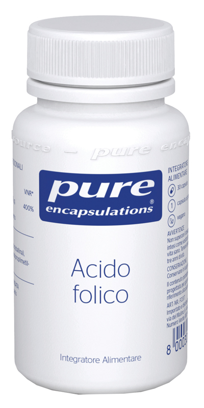 PURE ENCAPSULATIONS ACIDO FOLICO 30 CAPSULE - farmaidea24.com