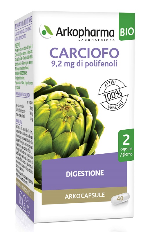 ARKO CAPSULE CARCIOFO BIO 40 CAPSULE - farmaidea24.com