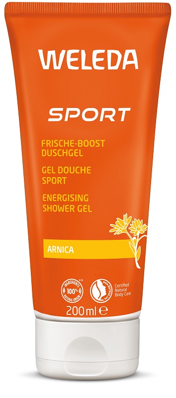 WELEDA SPORT DOCCIA ENERGY ARNICA 200ML - farmaidea24.com