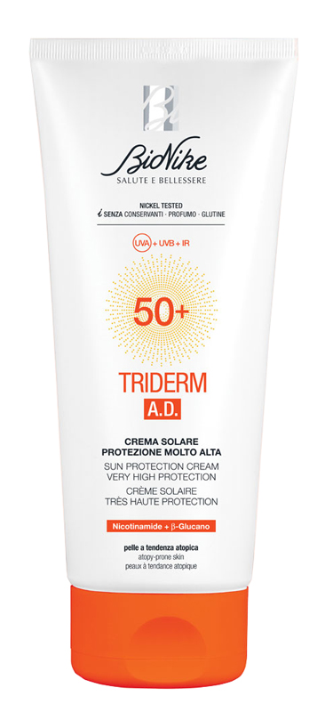 TRIDERM AD CREMA SOLARE SPF50+ 200 ML - farmaidea24.com