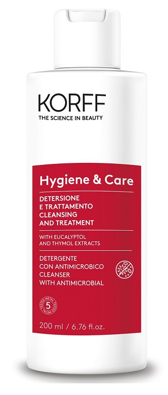 KORFF GEL DETERGENTE ANTIMICROBICO 200 ML HYGIENE & CARE - farmaidea24.com