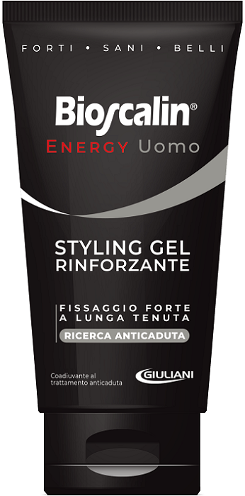 BIOSCALIN ENERGY STYLING GEL RINFORZANTE UOMO 150 ML - farmaidea24.com