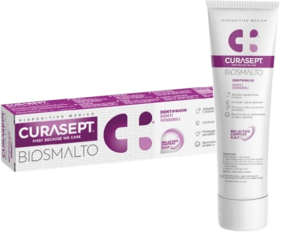 CURASEPT BIOSMALTO DENTIFRICIO DENTI SENSIBILI 75 ML - farmaidea24.com