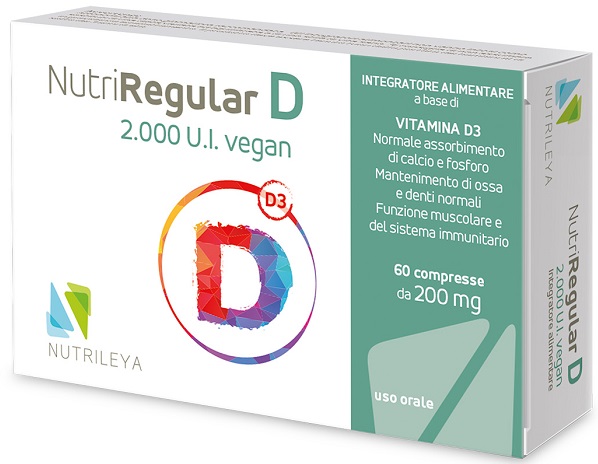 NUTRIREGULAR D 2000UI 60 COMPRESSE - farmaidea24.com