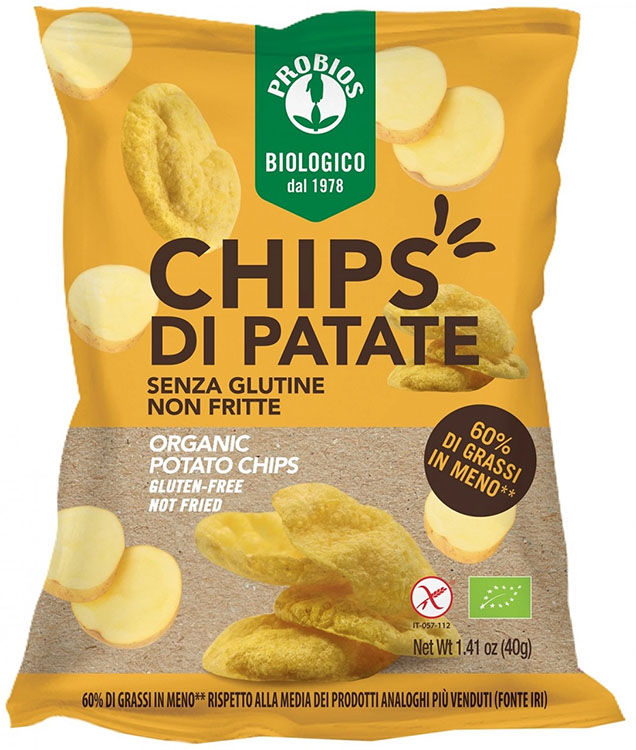 PROBIOS CHIPS PATATE 40 G - farmaidea24.com