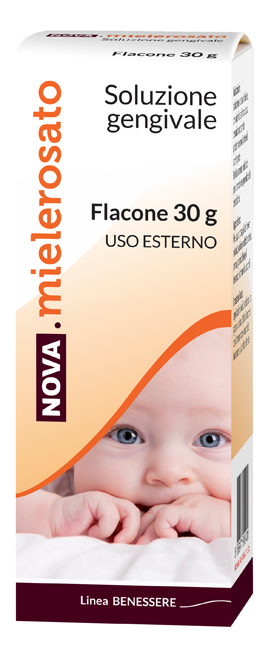 NOVA MIELEROSATO SOLUZIONE GENGIVALE 30 G - farmaidea24.com