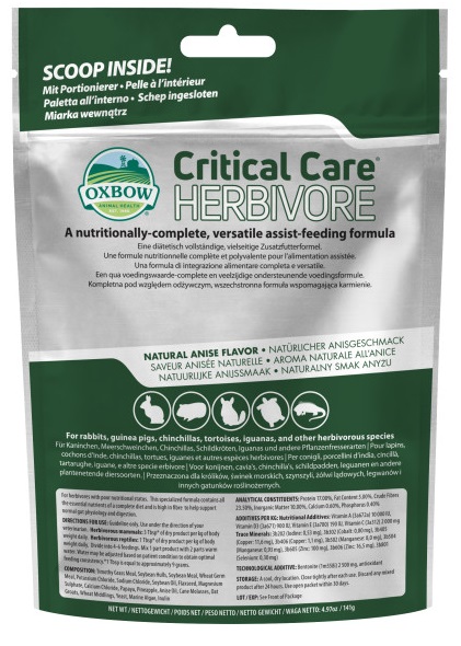 CRITICAL CARE HERBIVORE 141 G - farmaidea24.com