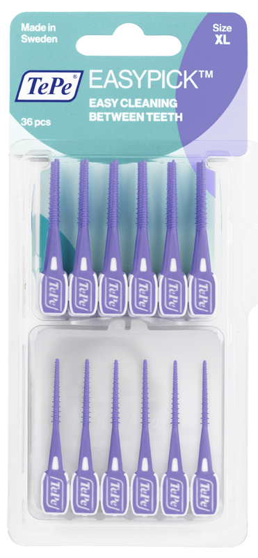 TEPE EASYPICK XL VIOLA 36 PEZZI - farmaidea24.com