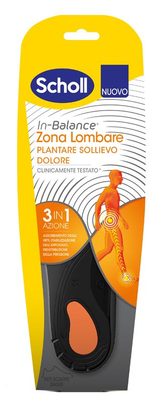 SCHOLL PLANTARE LOMBARE S 2 PEZZI - farmaidea24.com