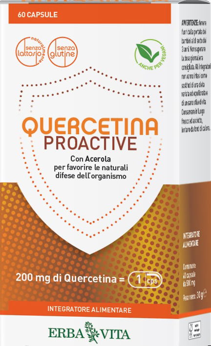 QUERCETINA PROACTIVE 60 CAPSULE - farmaidea24.com