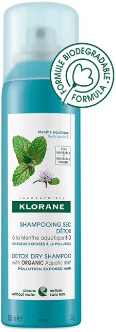 KLORANE SHAMPOO SECCO MENTA 150 ML - farmaidea24.com