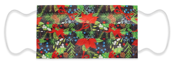 MYMASK PRO TIPO I MASCHERINA CHIRURGICA NATALE 10 PEZZI - farmaidea24.com