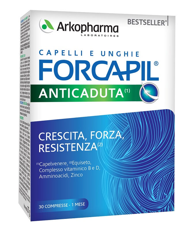 FORCAPIL ANTI CADUTA 30 COMPRESSE - farmaidea24.com