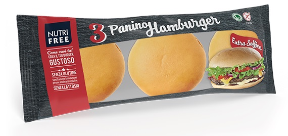 NUTRIFREE PANINO HAMBURGER 110 G - farmaidea24.com