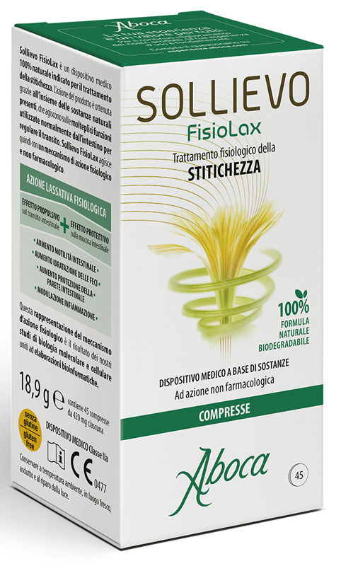 SOLLIEVO FISIOLAX 45 COMPRESSE - farmaidea24.com