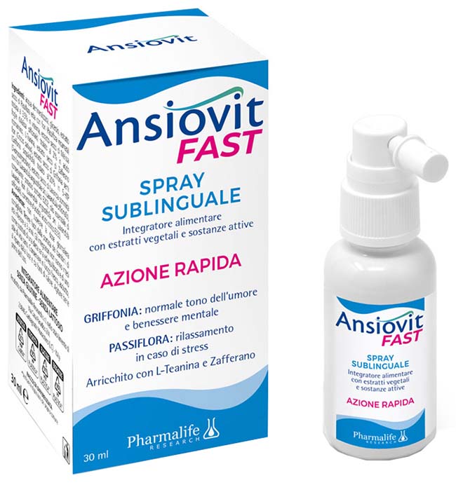 ANSIOVIT FAST SPRAY SUBLINGUALE 30 ML - farmaidea24.com