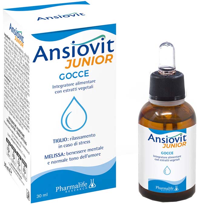 ANSIOVIT JUNIOR GOCCE 30 ML - farmaidea24.com
