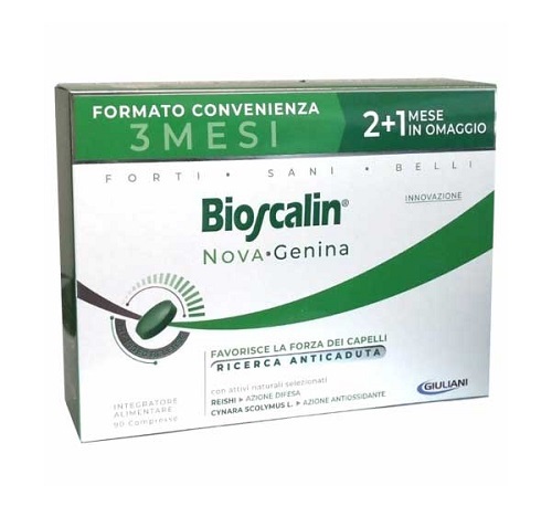 BIOSCALIN NOVA GENINA 90 COMPRESSE 2+1 OMAGGIO - farmaidea24.com