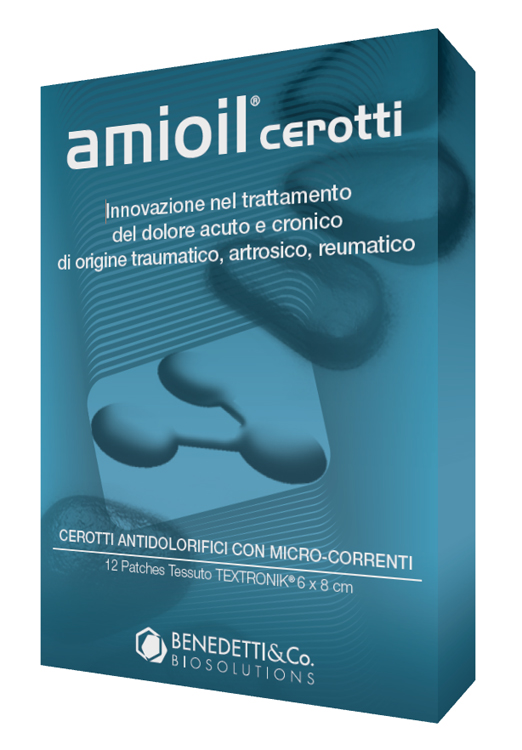 AMIOIL CEROTTI 12 PEZZI - farmaidea24.com