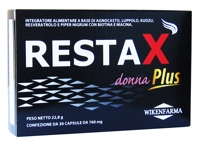 RESTAX DONNA PLUS 30 CAPSULE - farmaidea24.com