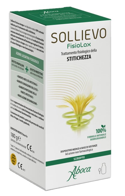 SOLLIEVO FISIOLAX SCIROPPO 180 G - farmaidea24.com