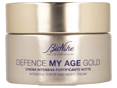 DEFENCE MY AGE GOLD CREMA INTENSIVA FORTIFICANTE NOTTE 50 ML - farmaidea24.com