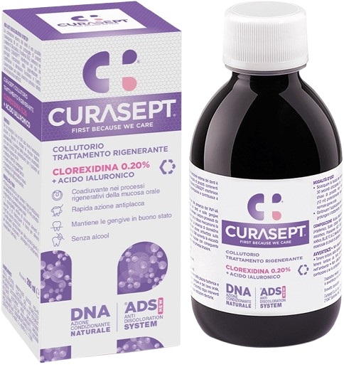 CURASEPT COLLUTORIO ADS DNA TRATTAMENTO RIGENERANTE 200 ML - farmaidea24.com