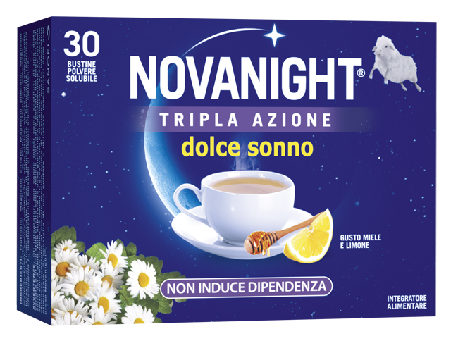 NOVANIGHT TRIPLA AZIONE DOLCE SONNO 30 BUSTINE - farmaidea24.com