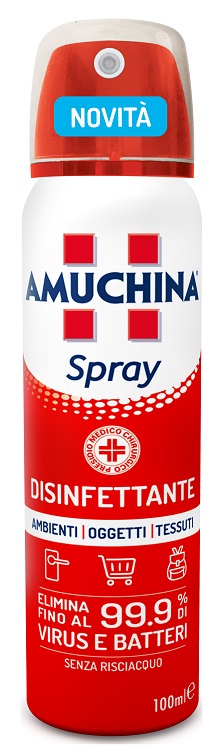 AMUCHINA SPRAY AMBIENTI OGGETTI TESSUTI 100 ML - farmaidea24.com