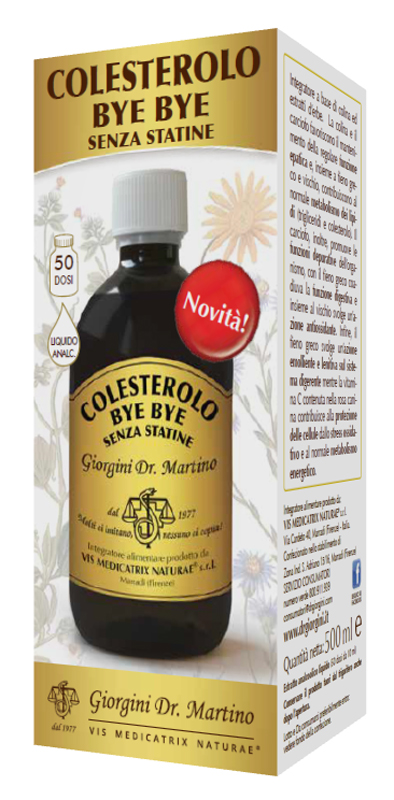 COLESTEROLO BYE BYE SENZA STATINE 500 ML - farmaidea24.com